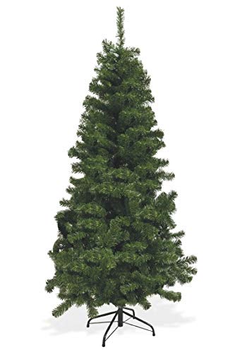 Galileo Casa 2423307 Ausziehbarer Weihnachtsbaum 150 cm, 360 Zweige, PVC, Grün, Einheitsgröße von Galileo Casa