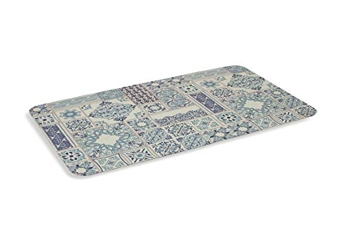 Galileo Casa Küchenschiene aus PVC, 50 x 180 cm, Blau Nr. 3, Maße: 180 x 50 cm von Galileo Casa