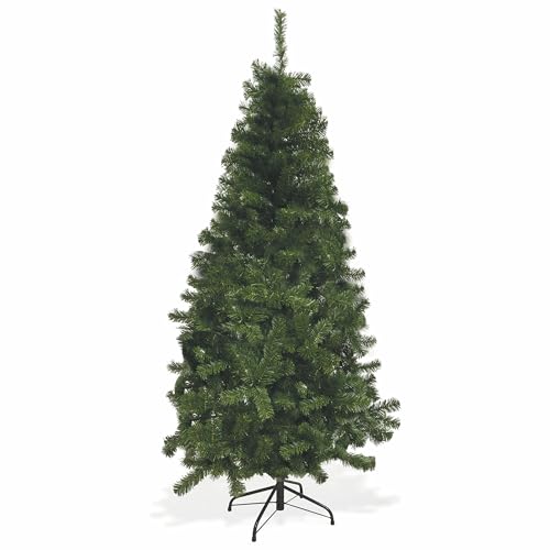 Galileo Dekor, Grün, Unica: Kunstweihnachtsbaum, Tanne, Winter, PVC und Eisen, 1400 Zweige, Kreuzfuß mit 4 Füßen, Ø 110 x H. 210 cm Galileo Dekor, Grün, Unica: Kunstweihnachtsbaum, Tanne, Winter, PVC und Eisen, 1400 Zweige, Kreuzfuß mit 4 Füßen, Ø 110 x H. 210 cm von GALILEO