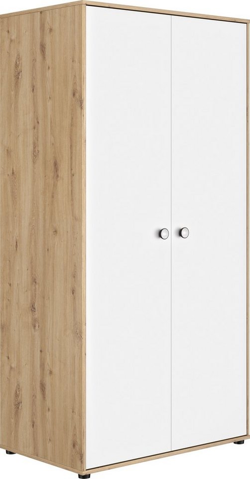 Galipette Kleiderschrank Arthur mit 2 Einlegeböden und Kleiderstange Galipette Kleiderschrank Arthur mit 2 Einlegeböden und Kleiderstange von Galipette