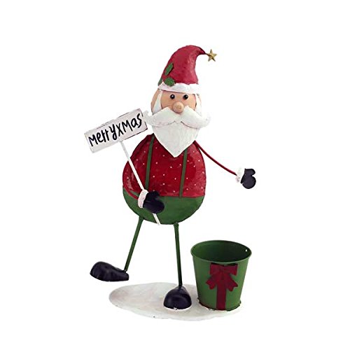 Gall&Zick Blumentopf Pflanztopf Übertopf Topf Figur Weihnachten Santa Nikolaus Dekoration von Gall&Zick