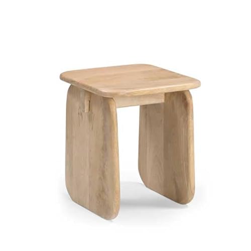 Gall&Zick Massivholz Hocker, Sitzhocker aus Holz, Holzhocker (quadratisch) von Gall&Zick