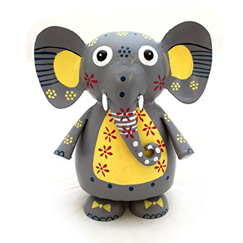 Gall&Zick Spardose Sparschwein Sparbüchse Dekoration Elefant Metall Handbemalt (Elefant) von Gall&Zick