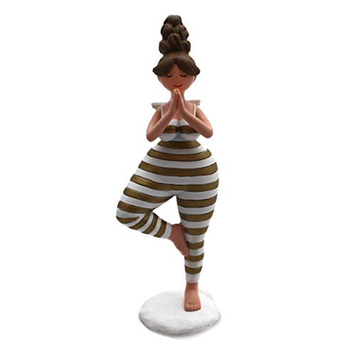 Gall&Zick Yoga Figuren (Stehend gestreift) von Gall&Zick