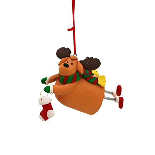 Weihnachtsdeko Hänger Set/2 Christbaumschmuck Dekoration Weihnachten Fensterdeko Geschenkanhänger Rentier fliegend- Gall & Zick Weihnachtsdeko Hänger Set/2 Christbaumschmuck Dekoration Weihnachten Fensterdeko Geschenkanhänger Rentier fliegend- Gall & Zick von Gall&Zick