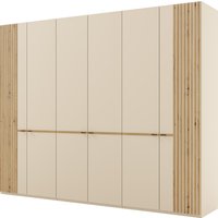 Musterring Drehtürenschrank "Isabelle", Lamellen in Eiche, Griffe in schwarz, verschiedene Größen und Farben Musterring Drehtürenschrank "Isabelle", Lamellen in Eiche, Griffe in schwarz, verschiedene Größen und Farben von Musterring