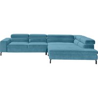 GALLERY M branded by Musterring Ecksofa "Felicia Due L-Form", Wahlweise mit Sitzvorzug, inkl. Kopfteilverstellung, Sitzhöhe 40 cm von Gallery M Branded By Musterring