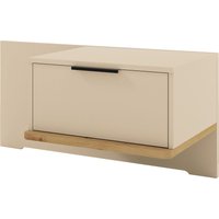 Musterring Nachtschrank "Isabelle" verschiedene Farben, Unterboden in Eiche, Maße B50/90 x H43 x T47 cm Musterring Nachtschrank "Isabelle" verschiedene Farben, Unterboden in Eiche, Maße B50/90 x H43 x T47 cm von Musterring