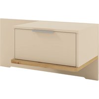 Musterring Nachtschrank "Isabelle" verschiedene Farben, Unterboden in Eiche, Maße B50/90 x H43 x T47 cm Musterring Nachtschrank "Isabelle" verschiedene Farben, Unterboden in Eiche, Maße B50/90 x H43 x T47 cm von Musterring