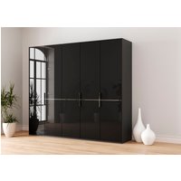 Musterring Drehtürenschrank "Imola W" Einlegeböden und Kleiderstangen,mit Glastüren und Aufleistung in Chrom von Musterring