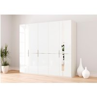 Musterring Drehtürenschrank "Imola W", Einlegeböden und Kleiderstangen, mit Glastüren inklusive Zierspiegel von Musterring