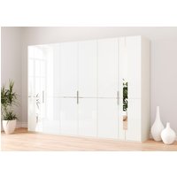 Musterring Drehtürenschrank "Imola W", Einlegeböden und Kleiderstangen, mit Glastüren inklusive Zierspiegel von Musterring