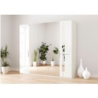 Musterring Drehtürenschrank "Imola W", inkl. Einlegeböden und Kleiderstangen, mit Glas- und Spiegeltüren von Musterring