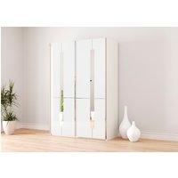 Musterring Schwebetürenschrank "Imola W", inkl. Einlegeböden und Kleiderstangen, mit Glastüren inkl. Zierspiegel von Musterring