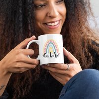 Boho Regenbogen Kaffeetasse Geschenk Für Freunde Retro C'est La Vie Kaffeeliebhaber Sie Trendy Geschenkidee Freundin Boho Regenbogen Kaffeetasse Geschenk Für Freunde Retro C'est La Vie Kaffeeliebhaber Sie Trendy Geschenkidee Freundin von Gallery62Shop