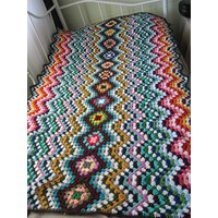 Gehäkelte Ripple Decke Afghan von GalyaKireva