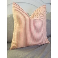 Tick Streifen Kissen Bauernhaus Dekor von GamGamzhandcrafted