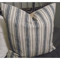 Brunswick Denim.natur.beige.streifen Kissen Covers.slipcoves.bauernhaus Dekor von GamGamzhandcrafted