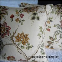 Floral.fall.pillow Covers.slipcovers.toss Kissen.herbst Florals.floral Delete.fog.throw Pillow.accent Kissen von GamGamzhandcrafted