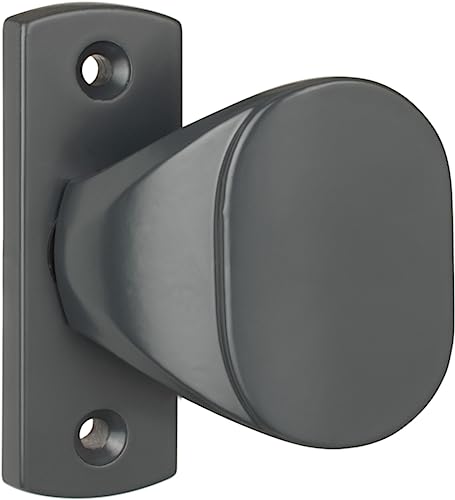 Türknauf Anthrazit 65 mm - Aluminium Türknopf – Ergonomisch Türgriff Gartentor – Türklinken Knauf - Türdrücker Gartentor - Türklinke für Gartentür – Knopfdrücker - Türknöpf Türknauf Anthrazit 65 mm - Aluminium Türknopf – Ergonomisch Türgriff Gartentor – Türklinken Knauf - Türdrücker Gartentor - Türklinke für Gartentür – Knopfdrücker - Türknöpf von Gamar