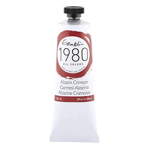 Gamblin 1980 - Oelfarbe - Alizarinkarmesin - 37 ml von Gamblin