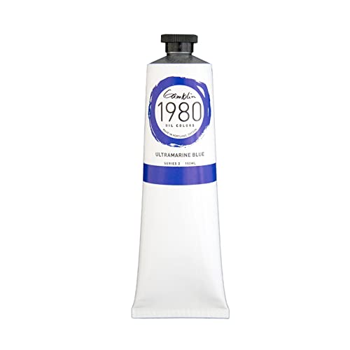 Gamblin 1980 - Oelfarbe - Ultramarin Blau - 150 ml von Gamblin