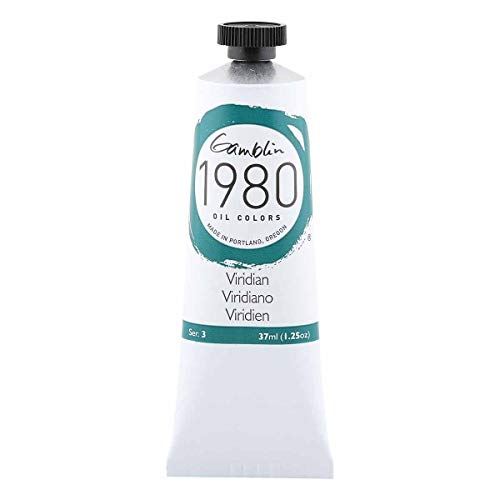 Gamblin 1980 - Oelfarbe - Viridian Gruen - 37 ml Gamblin 1980 - Oelfarbe - Viridian Gruen - 37 ml von Gamblin