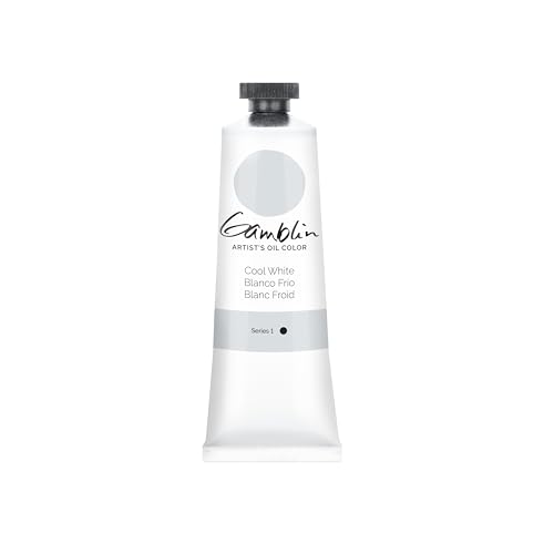 Gamblin Artist - Oelfarbe - 37 ml - Kaltweiss von Gamblin