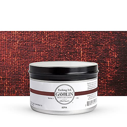 Gamblin Etching Ink Sepia 1 Lb von Gamblin