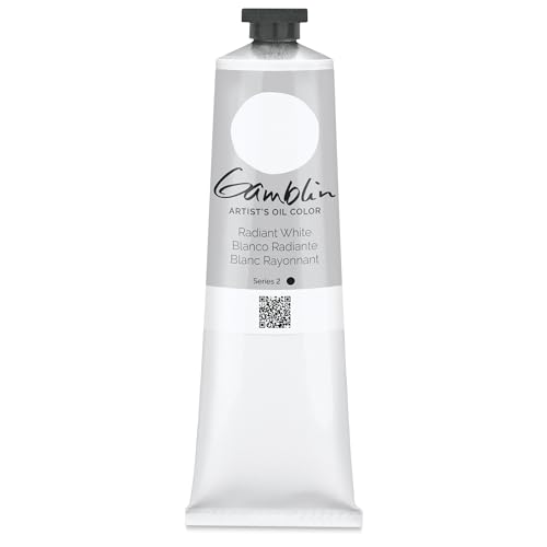 Gamblin G2890 150ml K-nstler Grade Oil Color - Radiant White von Gamblin