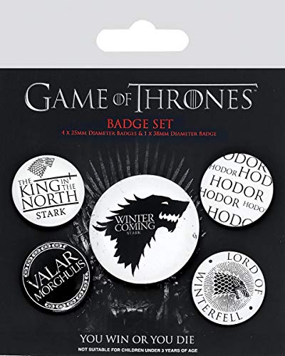 Game of Thrones BP80528 Abzeichen, Kunststoff, Mehrfarbig, 10 x 12.5 cm Game of Thrones BP80528 Abzeichen, Kunststoff, Mehrfarbig, 10 x 12.5 cm von Game of Thrones