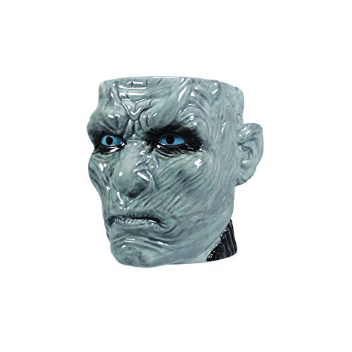 Game of Thrones Tasse 3D Night King White Walker grau, 100% Keramik, Fassungsvermögen ca. 600 ml, in Geschenkbox. von Game of Thrones