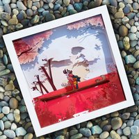 Spiritfarer | Anpassbar - 3D Shadowbox von GameArtBox