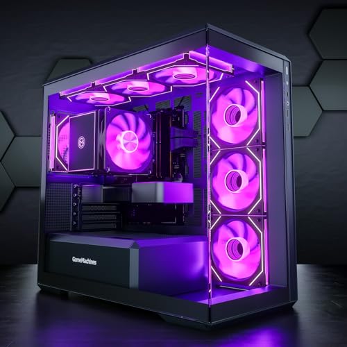 GameMachines Fury - Gaming PC - AMD Ryzen 7 5700X - GeForce RTX 5070-1TB SSD - 32GB DDR4 - WLAN - Win 11 Pro von GameMachines