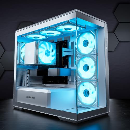 GameMachines Fury Snow Edition - Gaming PC - Intel® Core™ Ultra 7 265KF - GeForce RTX 5070-1TB SSD - 32GB DDR5 - WLAN - Win 11 Pro von GameMachines
