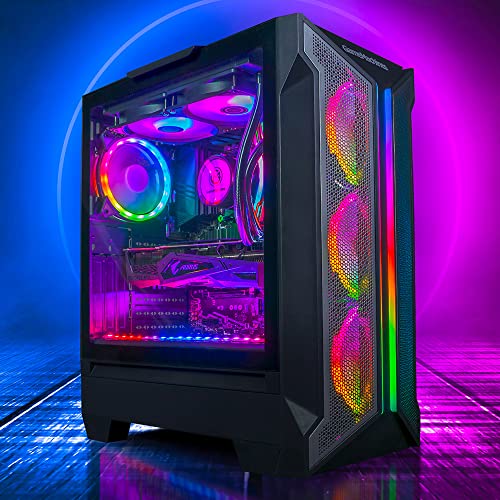 GameMachines Onyx - RGB Gaming PC - Wasserkühlung - AMD Ryzen 7 5800X - NVIDIA GeForce RTX 4060-1000GB SSD - 32GB DDR4 - WLAN - Windows 11 Pro von GameMachines