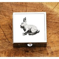 Häschen-Kaninchen-Pille Mint Trinket Box Spiegel Damen Vatertag Geschenk Pb von GamekeepersGifts