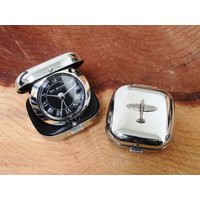 Spitfire Klappzahlenwecker Portable Quartz Raf Pilot Vatertagsgeschenk 342 Ac von GamekeepersGifts