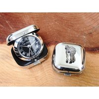 Zinnschalen Design Kompakt Quarzwerk Wecker Rasenschalen Vatertagsgeschenk 039 Ac von GamekeepersGifts