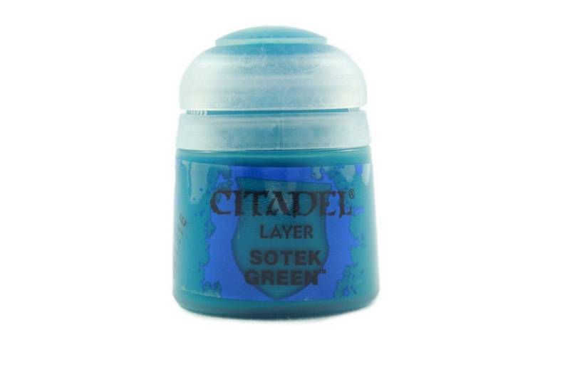 Games Workshop Acrylfarbe Layer Sotek Green (12ml) von Games Workshop