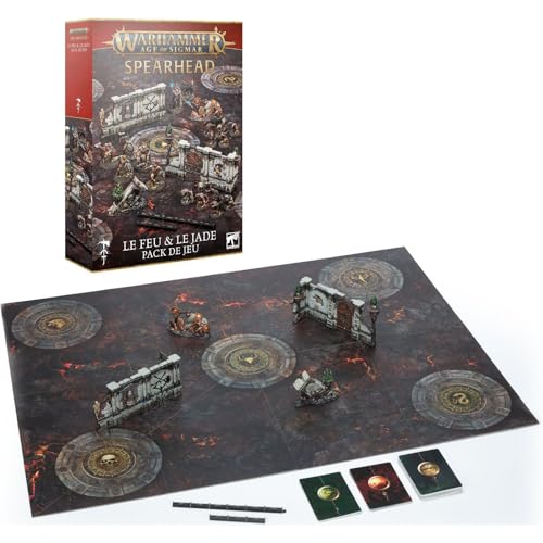 Warhammer AoS - Fire & Jade Gaming Pack 2024 (Fr) von Games Workshop