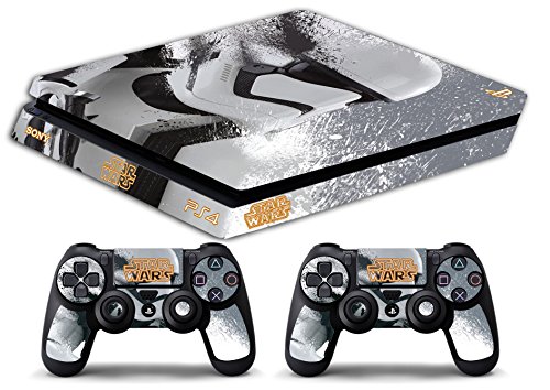 Skin Kompatibel für Ps4 Slim - Star Wars - Limited Edition Decal Cover Schutzhüllen Faceplates Bundle von GamesMonkey