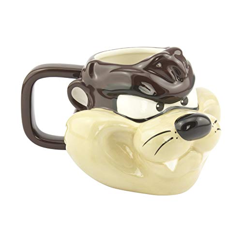 Gamesland Looney Tunes Tasse Taz Shaped Mug, PP6737LOO von Paladone