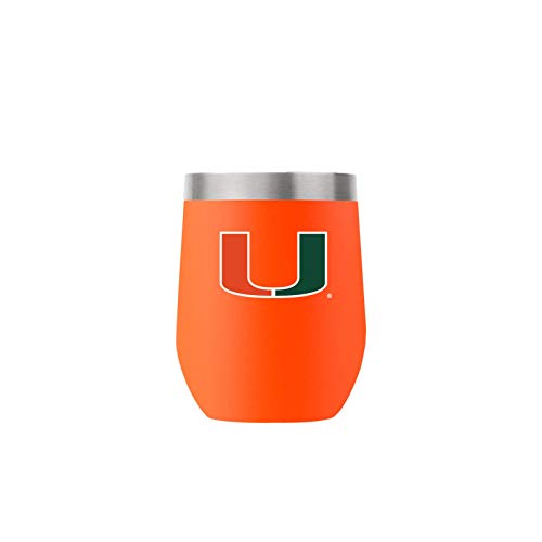 Miami Hurricanes Becher aus Edelstahl (ohne Stiel), Orange von Gametime Sidekicks