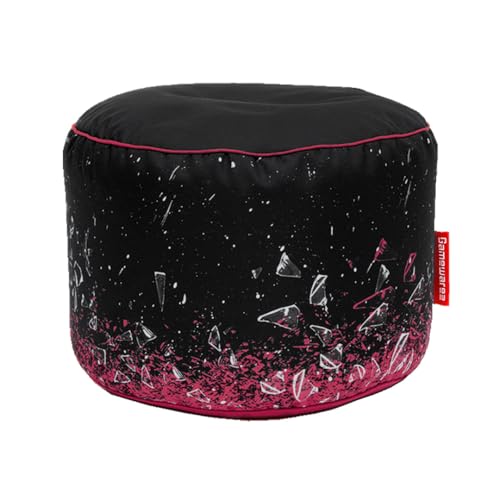 Gamewarez Mystic X-Ray Station Hocker – Gaming-Hocker, Sitzhocker, Fußhocker zum Zocken, mit Seitentasche, robust und reißfest, Made in Germany, pink Gamewarez Mystic X-Ray Station Hocker – Gaming-Hocker, Sitzhocker, Fußhocker zum Zocken, mit Seitentasche, robust und reißfest, Made in Germany, pink von Gamewarez