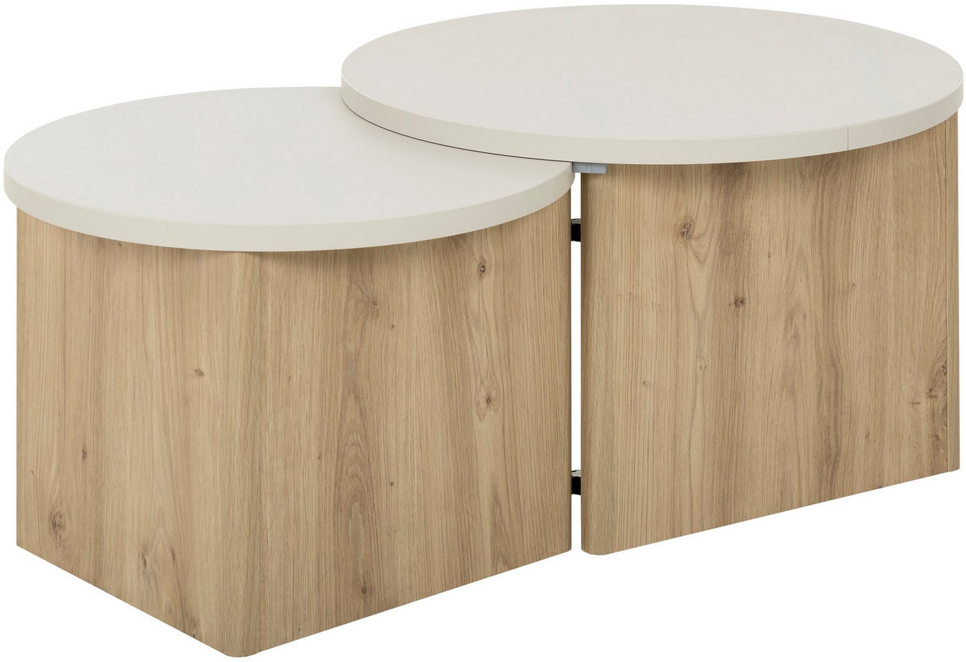 Gami Couchtisch Eclypse, Praktischer Couchtisch mit verschiebbarer Tischplatte Gami Couchtisch Eclypse, Praktischer Couchtisch mit verschiebbarer Tischplatte von Gami