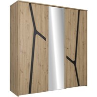 Gami Drehtürenschrank, Ein großer Stauraum, eine qualitativ hochwertige Ausführung. von Gami
