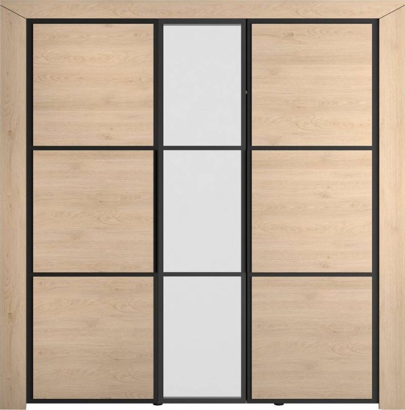Gami Kleiderschrank Kleiderschrank 3 Türen, Kinderkleiderschrank In 2 Farben erhältlich von Gami