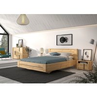 Gami Schlafzimmer-Set "Confidence", (4 St., Bett, 2x Nachttisch und Kommode) von Gami