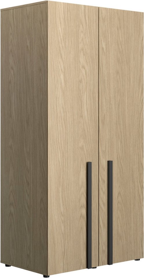 Gami Schlafzimmer-Set NAEL SET N°2 4tlg, (Set, 4-tlg), Praktisches Bett und sehr geräumigem Stauraum von Gami